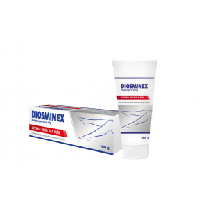 Diosminex, быстрое облегчение для ног, гель, 100 г*****                                                                