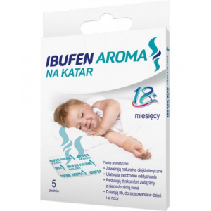 Ibufen Aroma для носовых пазух,от насморка ароматные кусочки, с 18 месяцев, 5 шт.  новинки