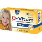 D-Vitum Олеофарм Д-Витум, витамин D, 1000 МЕ, 90 откручивающихся капсул