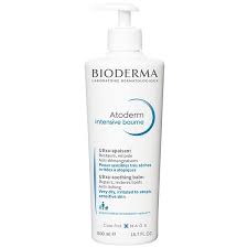 Bioderma Atoderm Intensive Baume, успокаивающий смягчающий лосьон для сухой и атопической кожи, с рождения, 500 мл