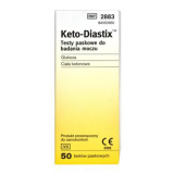 Keto-Diastix, тест-полоски для анализа мочи, 50 шт