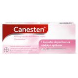 Canesten, Канестен 500 мг, 1 мягкая вагинальная капсула + аппликатор