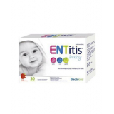 ENTitis Baby для младенцев старше 6 месяцев и детей со вкусом клубники, 30 пакетиков      новинки