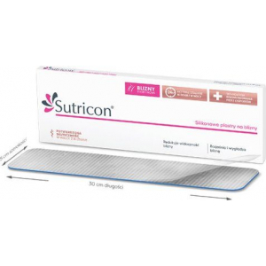 SUTRICON,силиконовый пластырь для рубцов, 1 упаковка 5 штук