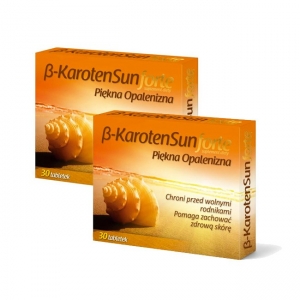 Beta Karoten Sun Forte, красивый загар, 30 таблеток