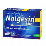  Nalgesin Mini 220 мг, 10 таблеток 