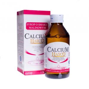 Calcium Hasco (Кальций хаско) 115,6 мг / 5 мл, аромат малины, сироп, 150 мл         