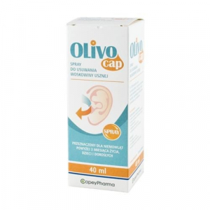  OlivoCap спрей для удаления ушной серы, 40 мл