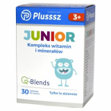 Plusssz Junior,комплекс витамины и минералы, для детей от 3-х лет, 30 таблеток