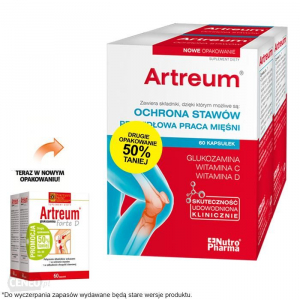 Artreum (ранее Forte D) 60 + 60 капсул (двойной пакет)