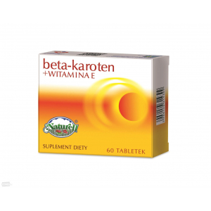Beta-karoten +Vitamina Е, 60 таблеток                                                         Bestseller