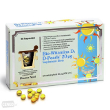 Bio-Vitamin D3,D-Perls, жемчуг,20 мкг, 40 капсул                                                               HIT