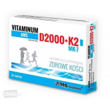 Vitaminum(Витамин D 2000 + K2 MK7), Здоровые кости, 30 таблеток                            Выбор фармацевта