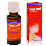 Sinecod,оральніе капли 5мг / 1мл для детей старше 2-х месяцев, 20 мл                                   HIT