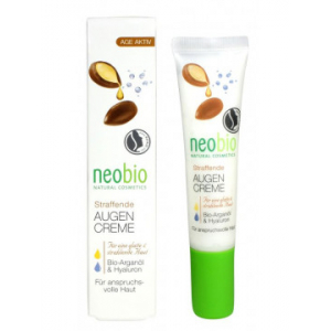 NEOBIO, крем для глаз, с аргановым маслом и гиалуроновой кислотой Eco, 15 мл