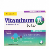 Vitaminum B2 (Витамин B2) Hec 30 таблеток (здоровье слизистых и кожи)                                                     Выбор фармацевта          NEW