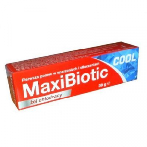 Maxibiotic Cool, охлаждающий гель, 30 г