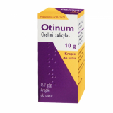  Otinum, ушные капли 0,2 г / 1 г, 10 г