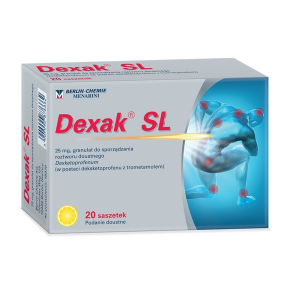 Dexak SL 25 мг, 20 пакетиков                                                                              