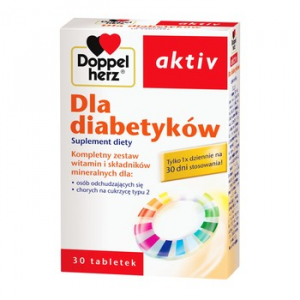  Doppelherz Aktiv, диабетические, 30 таблеток