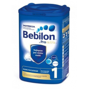 Bebilon 1  Pronutra, начальное молоко, с рождения, 800 г