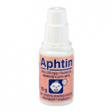 Aphtin, Афтин 200 мг / г, раствор для применения в полости рта, 10 г