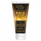 Celia De Luxe Gold 24K, роскошный крем для рук и ногтей, золото 24 карата, мед Манука, 80 мл