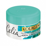 Celia Collagen, коллаген и водоросли, увлажняющий крем против морщин, комбинированная кожа, 50 мл