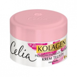 Celia Collagen, жирный крем против морщин, для сухой кожи, 50 мл