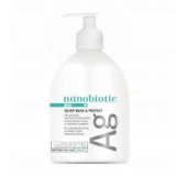 Nanobiotic Silver Wash & Protect, гелевое мыло для рук и тела, 500 мл