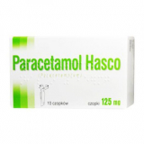 Paracetamol Hasco 125 мг, Парацетамол Хаско 125 мг, свечи ректальные, 10 шт.