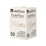 Wellion SymPhar, Тест-полоски для определения уровня глюкозы в крови, 50 шт.