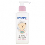 Linomag Emolienty, гель для мытья тела и головы для детей и младенцев с 1 дня жизни, 200 мл
