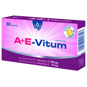 Олеофарм A + E-Vitum, витамин A + E, 30 капсул               new