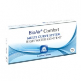 BioAir Comfort, синие, контактные линзы, 30 дней, -5,00, 3 шт (1 шт - 66.50 грн)