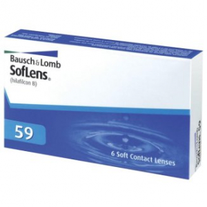 Контактные линзы SofLens 59, 30 дней, -2,50, BC 8,6, 6 шт 