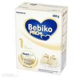 Bebiko Pro + 1, начальное молоко с рождения, частично ферментированное, 600 г