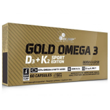 Gold Omega 3 D3 + K2 Sport Edition, 60 капсул