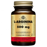 Solgar, L-аргинин, 500 мг, 50 капсул