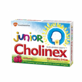 Cholinex Junior, малиновый ароматизатор, 4 года, 16 таблеток,    популярные
