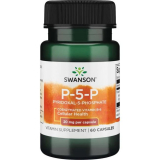  Витамин B6 Р-5-Р, 25 мг Swanson, 60 капсул