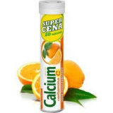 Calcium.Кальций 300 + Витамин С, апельсин, 20 шипучих таблеток   популярные                           