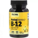 Jarrow, метил В12 1000mcg, активный витамин B12 метилкобаламин, 100 гранул