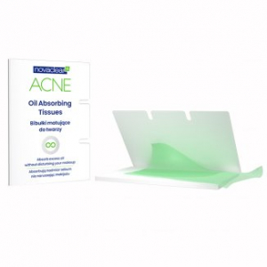 Novaclear Acne, матирующая бумага для лица, 50 штук