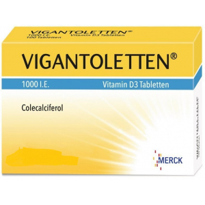 Vigantoletten 1000 j.m, 30 таблеток                                                                     