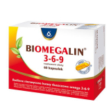 Biomegalin 3-6-9, 60 капсул                                                                   Bestseller                        Выбор фармацевта