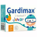 Gardimax Junior травяной, лепешки, апельсиновый вкус, от 3 лет, 24 шт,   популярные                