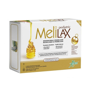  Melilax Pediatric,Aboca, Ректальная микроклизма с промелаксином для детей и младенцев, 5 г x 6 микроинфузий                                      