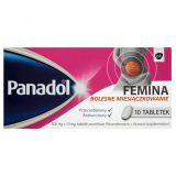 Panadol Femina, 500 мг + 10 мг, 10 таблеток                                                        Bestseller