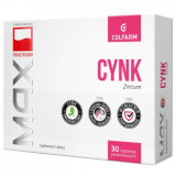 Cynk, Цинк 10мг, 30 таблеток                                                                                          Bestseller